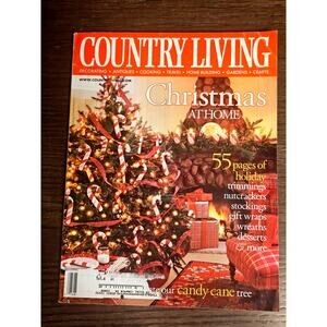 Country Living Magazine December 2001 Holiday Christmas Decorating Crafts